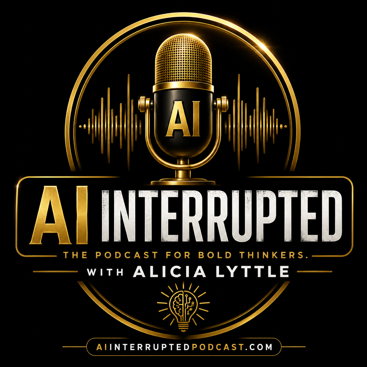 AI Interrupted - The Podcast for Bold Thinkers with Alicia Lyttle